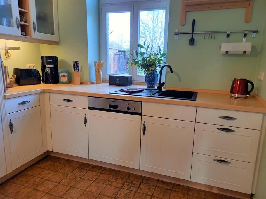 Romantische Ferienwohnung Unter Den Linden Buchholz (Mecklenburg-Vorpommern) Exterior foto